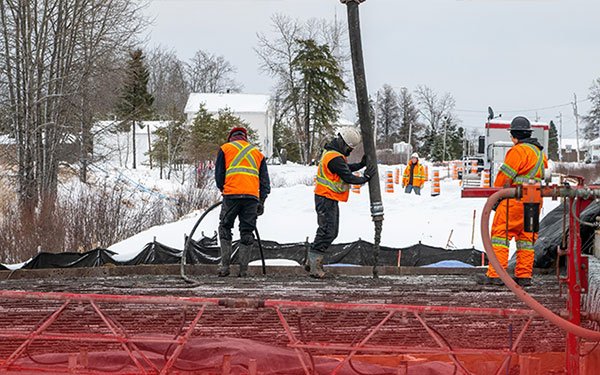 استاندارهای بتن ریزی در هوای سرد